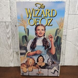 The Wizard of Oz Movie VHS 1939 Color and B & W